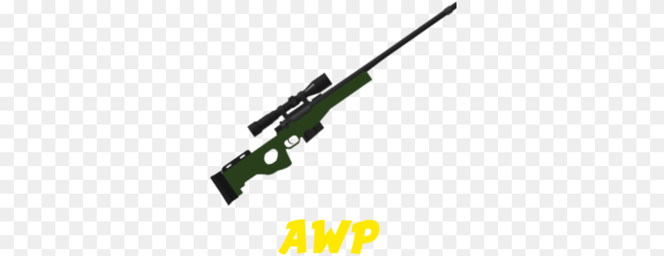 Awp Solid, Firearm, Gun, Rifle, Weapon Png