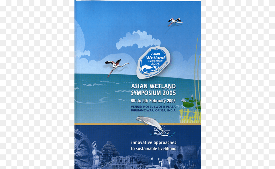 Aws Asian Wetland Symposium 2005 Great Egret, Advertisement, Poster, Person, Water Png