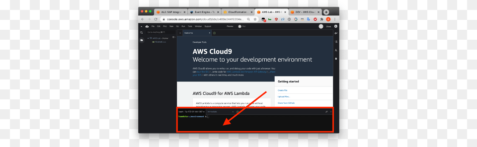 Aws Cloud9 Ide Beyond Infrastructure For Sap Workloads Vertical, File, Webpage, Computer Hardware, Electronics Png
