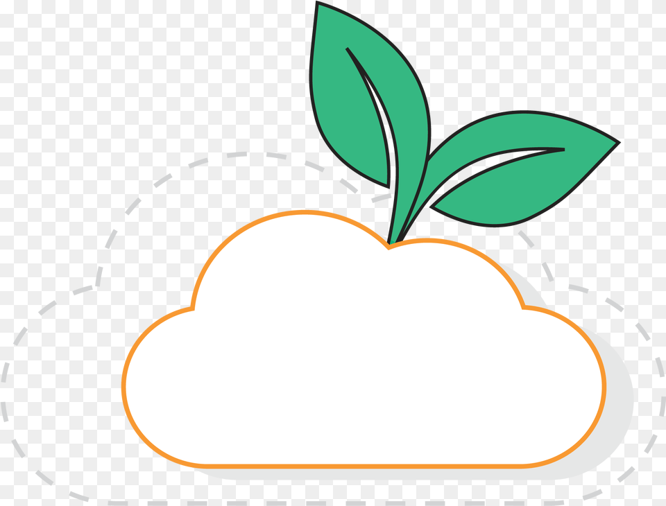 Aws Commercial Cloud Icon, Leaf, Plant, Potted Plant, Cream Free Transparent Png