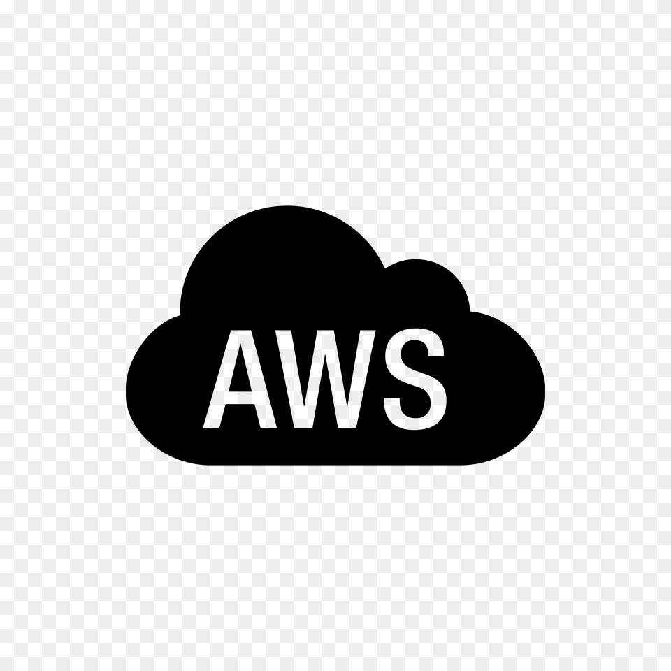 Aws Icon, Gray Free Png