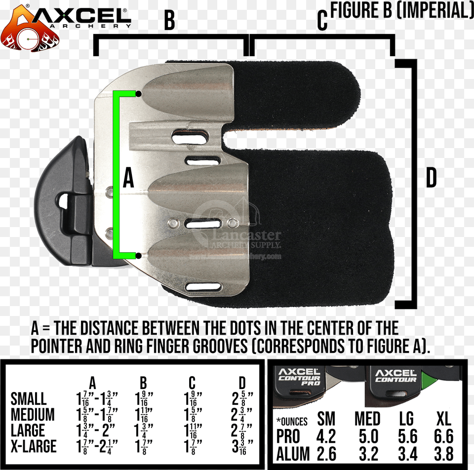 Axcel Contour Finger Tab, Accessories, Belt Free Transparent Png