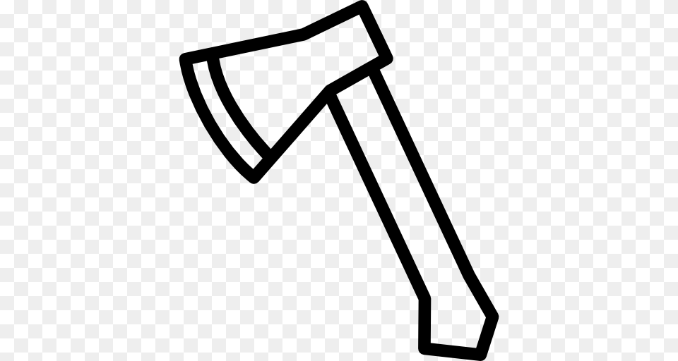 Axe Clipart Tool Outline, Device, Weapon, Smoke Pipe Free Png