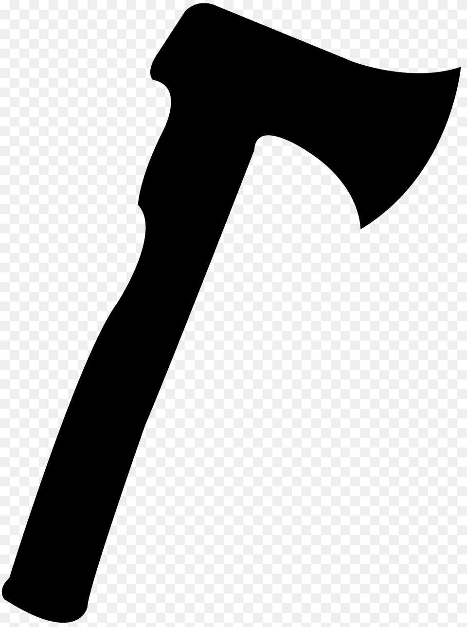 Axe Silhouette, Device, Weapon, Tool Free Transparent Png