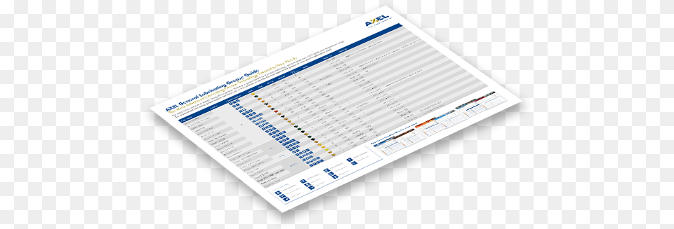 Axel General Lubrication Grease Guide Data, Page, Text Free Png