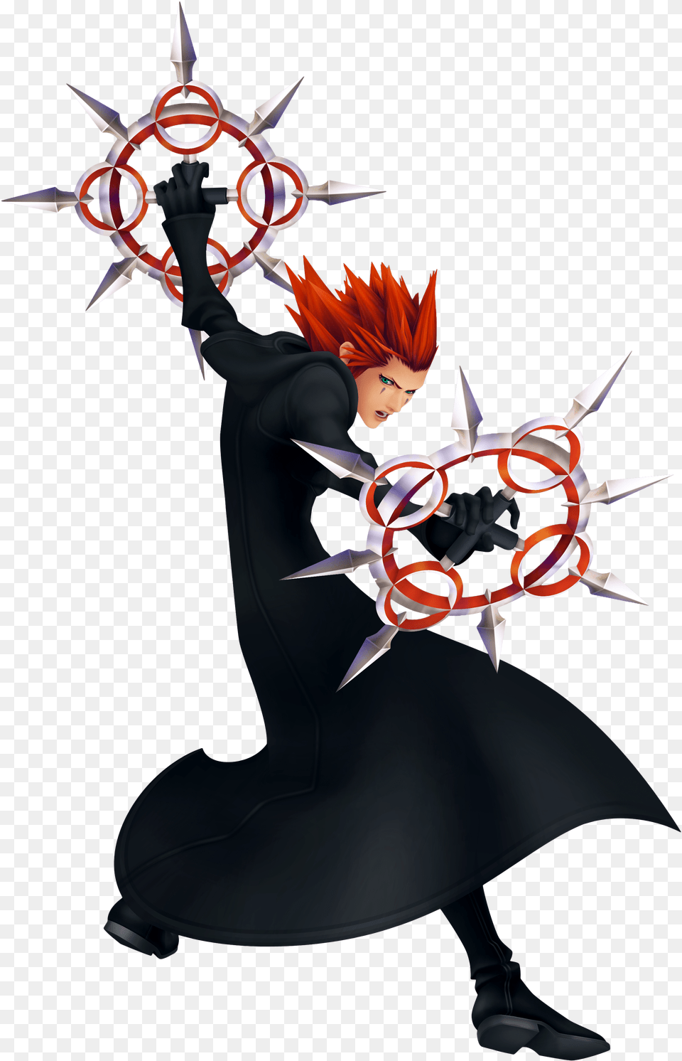 Axel Kingdom Hearts Chakrams, Book, Clothing, Comics, Costume Free Png