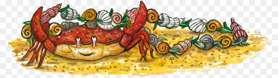 Axel Scheffler39s Official Website The Scarecrow39s Wedding Scarecrows Wedding Crab, Animal, Food, Invertebrate, Lobster Png Image