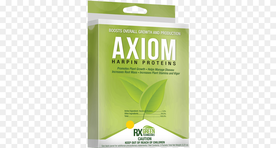 Axiom Harpin Proteins Supplement 2 Grams Rx Green Solutions, Advertisement, Poster, Herbal, Herbs Free Png Download