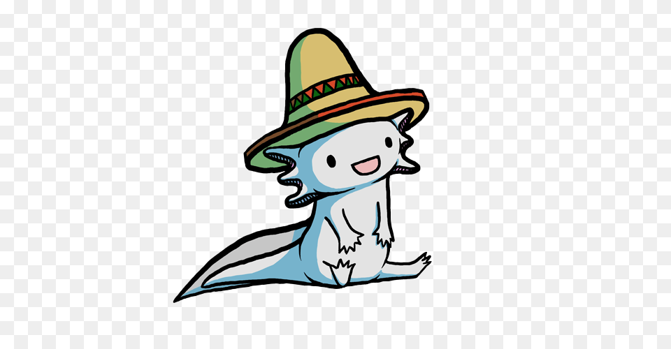 Axolotl, Clothing, Hat, Art, Animal Free Transparent Png