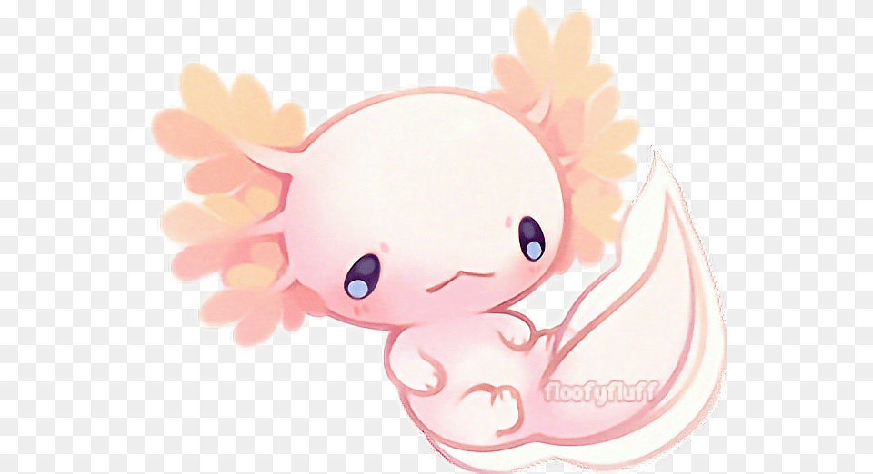 Axolotl Axolote Cute Kawaii Iwantaaxolotl Help Axolotl, Birthday Cake, Cake, Cream, Dessert Free Transparent Png