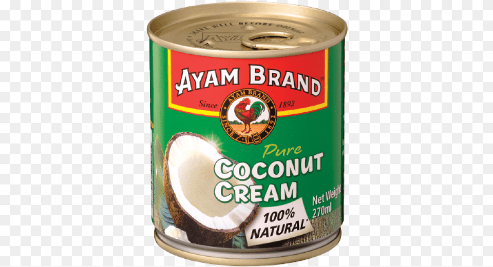Ayam Brand Coconut Cream Ayam Brand Tuna, Produce, Plant, Food, Fruit Free Png Download