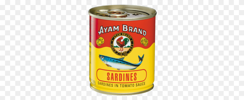 Ayam Brand Sardines Pd Ayam Brand Sardines In Tomato Sauce, Tin, Can, Food, Aluminium Free Png