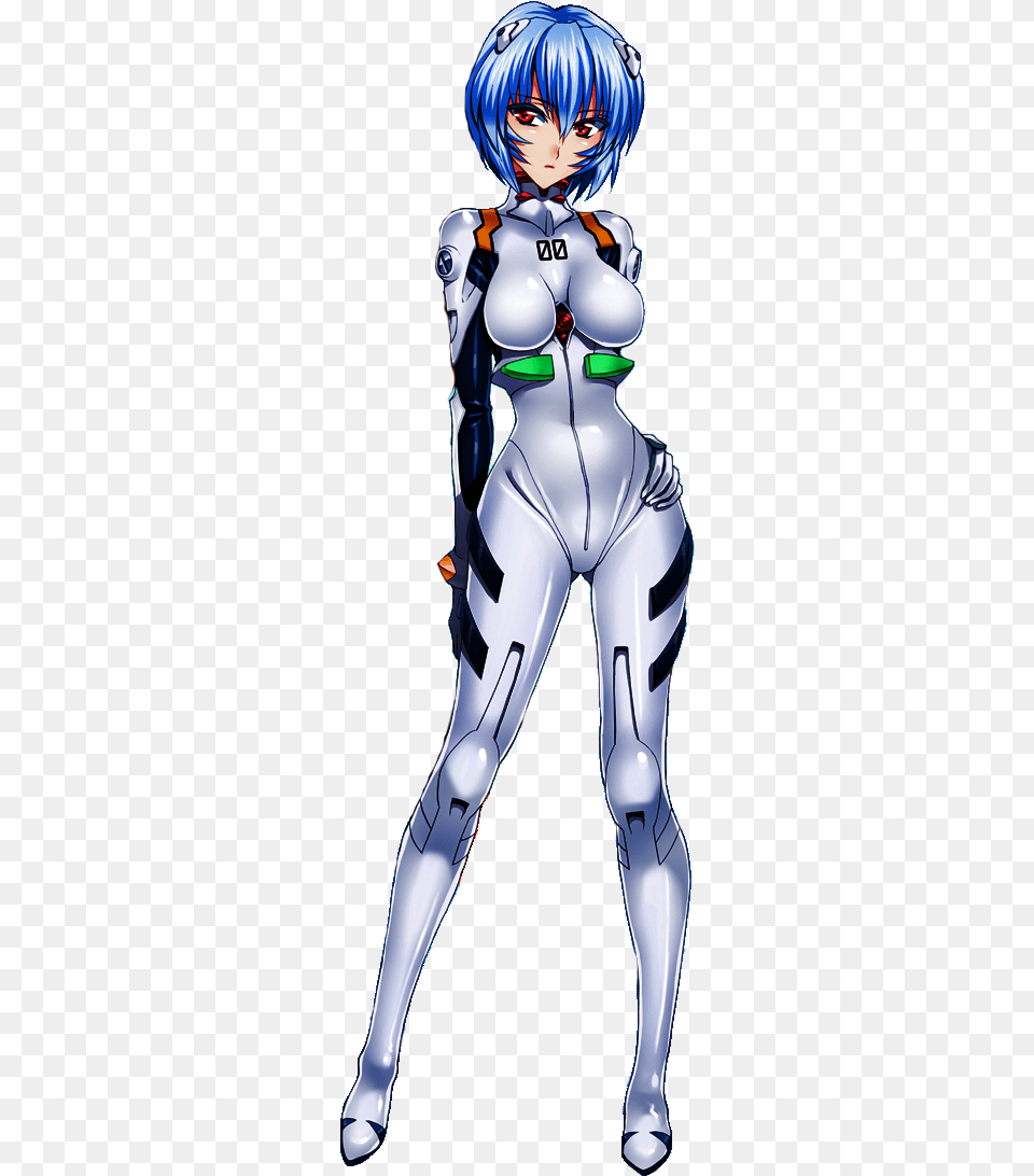 Ayanami Render Rei Evangelion, Book, Comics, Publication, Person Free Transparent Png