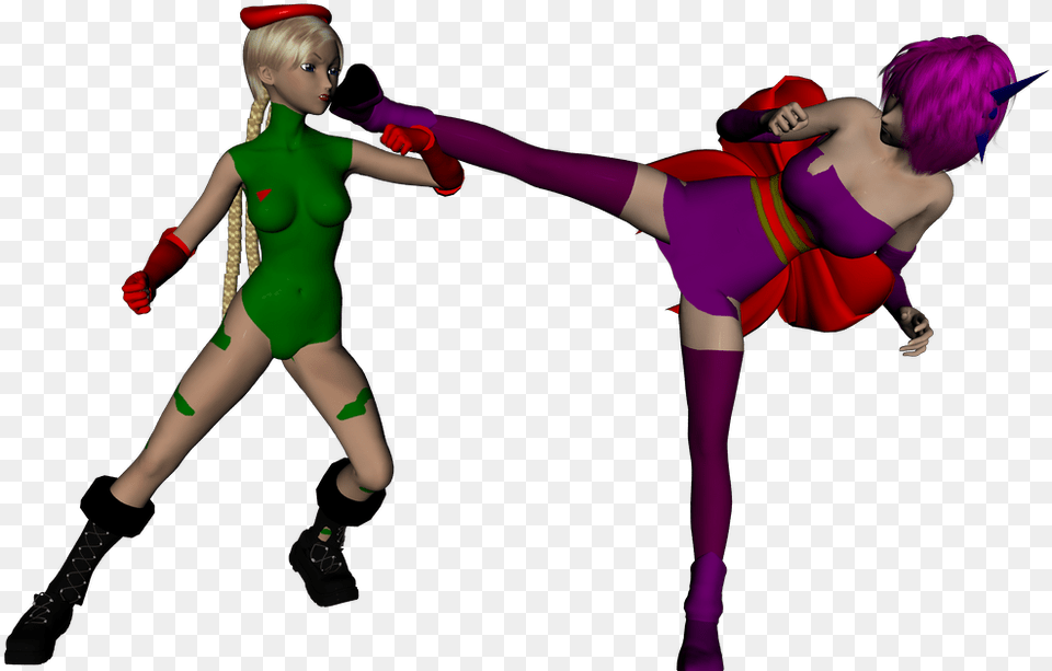 Ayane Models Fighting Photo Cammy Vs Cartoon, Person, Baby, Clothing, Costume Png