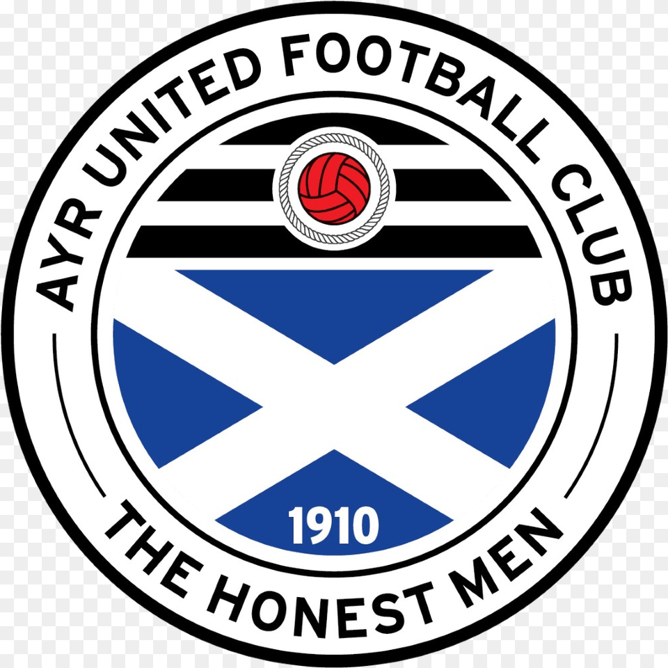 Ayr United Football Club Ayr United Fc, Badge, Logo, Symbol, Emblem Free Transparent Png