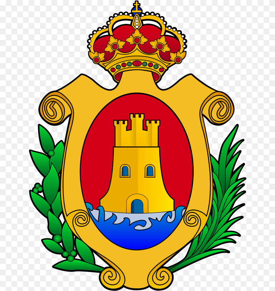 Ayuntamiento De Algeciras, Emblem, Symbol, Badge, Logo Free Png