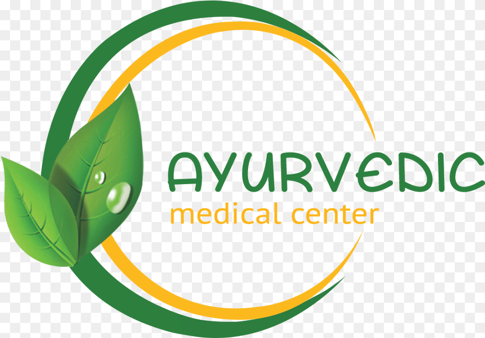 Ayurvedic Medical Logo, Green, Leaf, Plant, Herbal Free Png Download