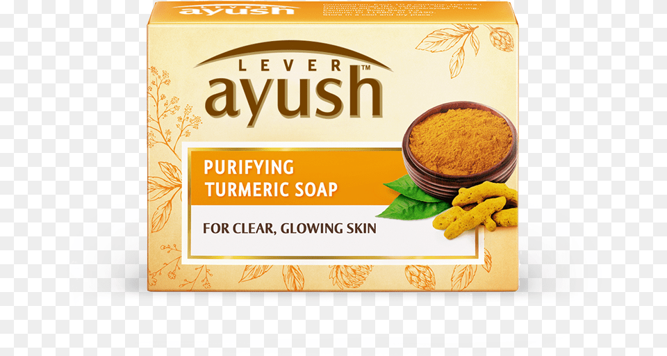 Ayush Purifying Turmeric Soap, Powder, Plant, Pollen Free Transparent Png