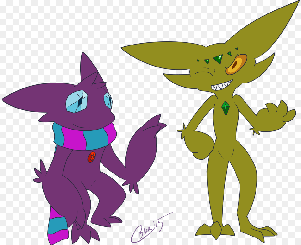 Ayyy Here Are Some Sableye Cartoon, Purple, Baby, Person Free Png