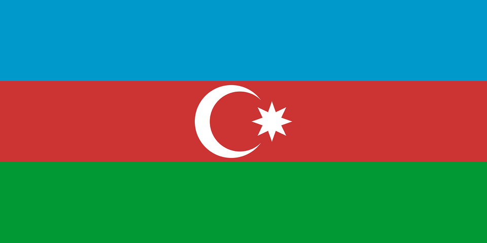 Azerbaijan Flag Clipart, Logo Png