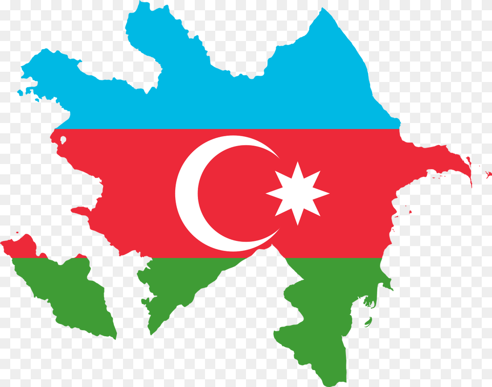 Azerbaijan Flag Map, Person, Leaf, Plant Png Image