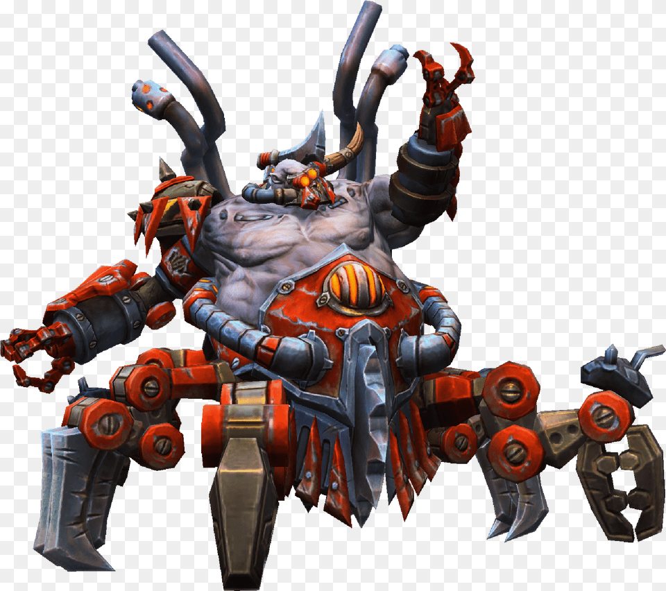 Azmodan Dominus Vile Skin Mecha, Robot, Baby, Person Png Image