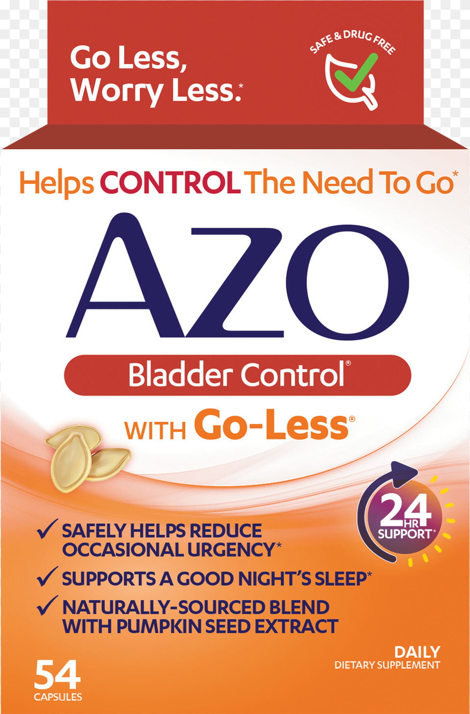 Azo Bladder Control, Advertisement, Poster Png