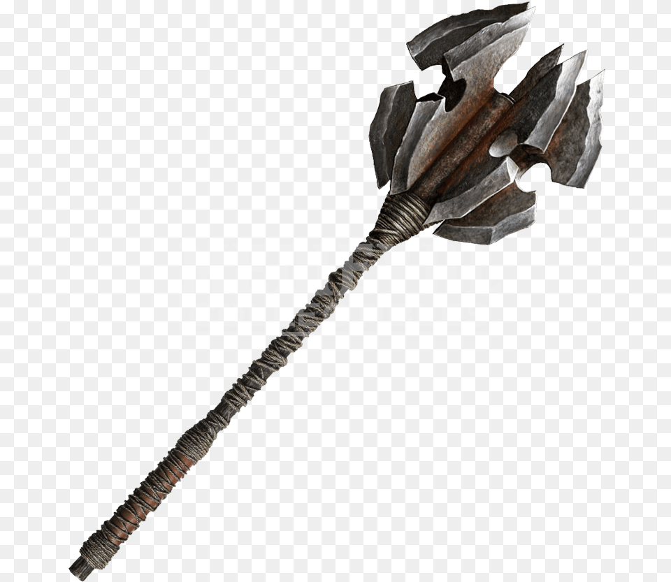 Azog Mace, Weapon, Spear, Mace Club Free Png Download