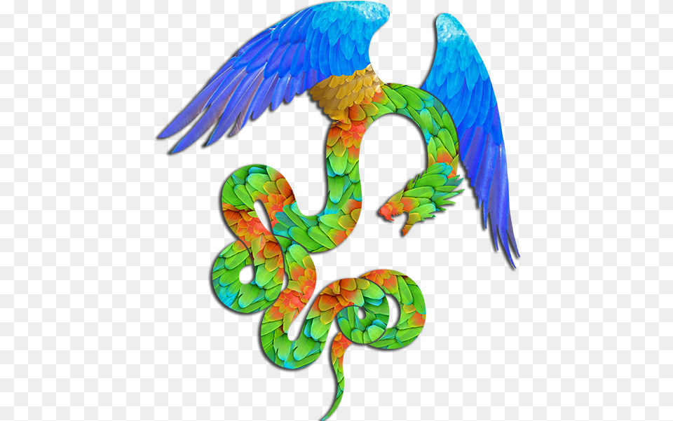 Aztec Angel Ferine Fire Voo Da Serpente Emplumada, Animal, Bird Free Transparent Png