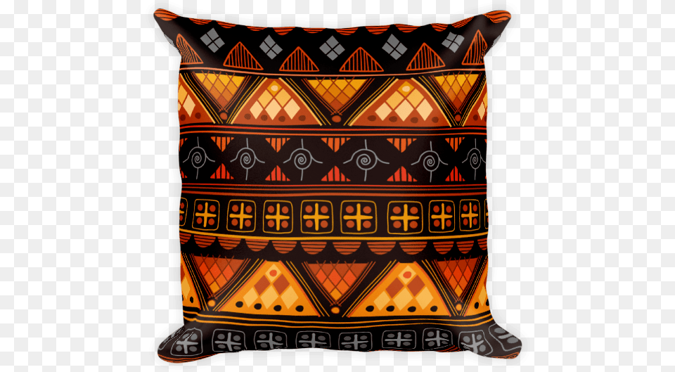 Aztec Bright Native American Styles Decorative Square Usaki, Pillow, Cushion, Home Decor, Adult Free Png Download