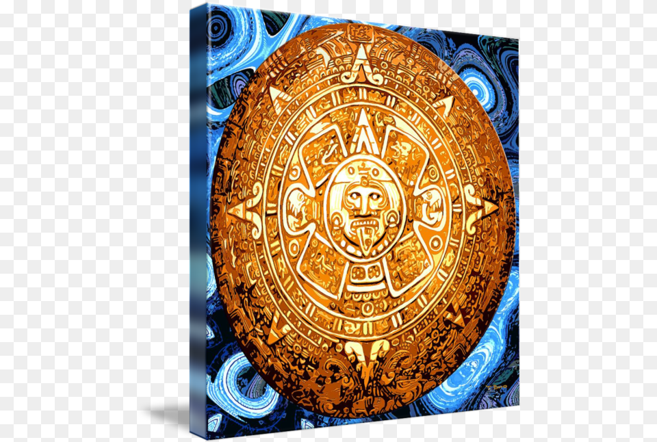 Aztec Calendar 1 Aztec Gold, Armor, Art, Shield, Plate Png