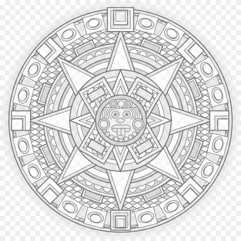 Aztec Calendar Tattoo Designs Free Png