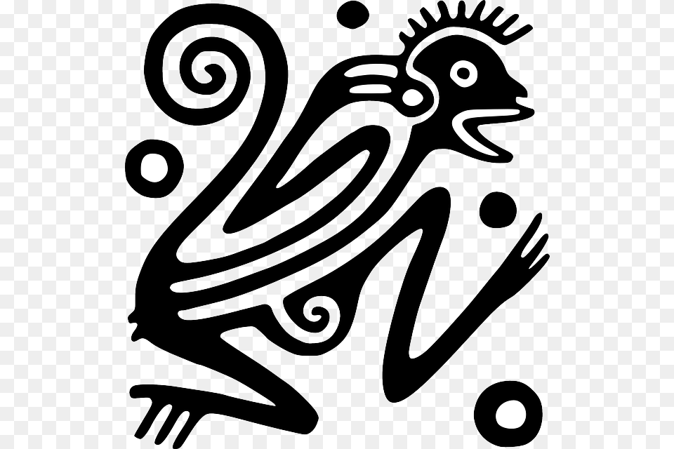 Aztec Clipart Inca Motifs In Art, Stencil, Animal, Bird Free Png