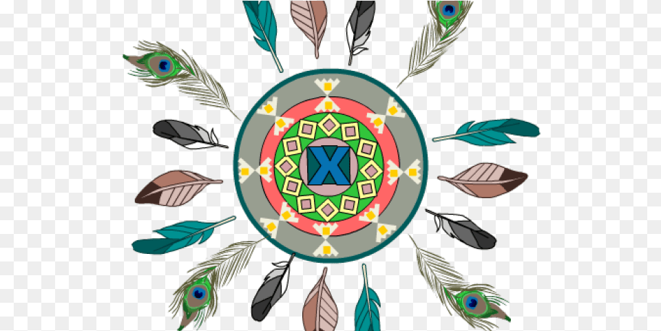 Aztec Clipart Transparent Circle, Pattern, Emblem, Symbol, Art Png Image