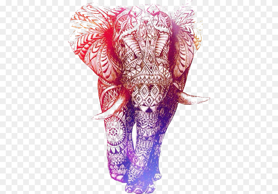 Aztec Elephant, Art, Person, Skin, Tattoo Free Transparent Png