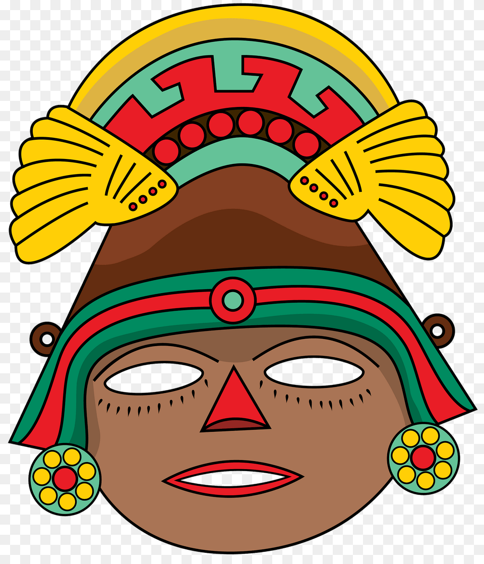Aztec Mask Clipart, Face, Head, Person, Dynamite Free Png Download