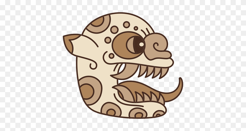 Aztec Mask Illustration, Animal, Fish, Sea Life, Shark Png Image