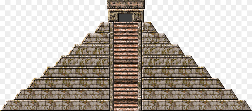 Aztec Pyramid, Architecture, Brick, Building, Bell Tower Free Png