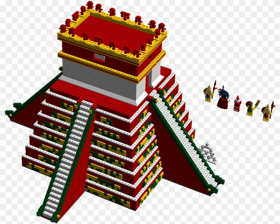 Aztec Pyramid Kukulkan Lego, Toy, Person Free Png