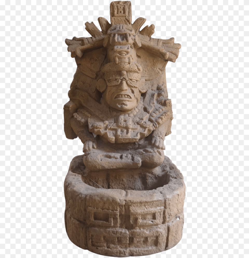 Aztec Statue, Archaeology, Art, Figurine, Face Free Png Download