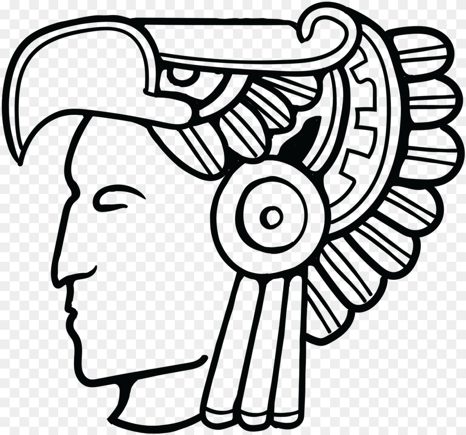 Aztecas Also Known As The Mexicas It Was A Easy Drawings Of Conquistador, Blackboard Png Image