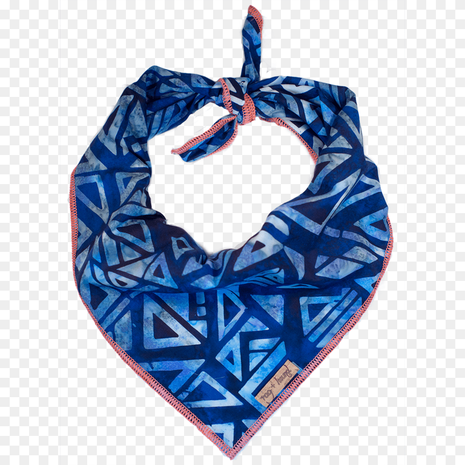 Azul Mod Dog Bandana Howl Growl, Accessories, Clothing, Scarf, Bib Free Png Download