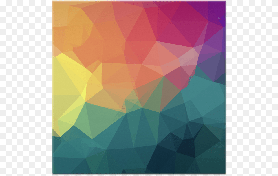 Azulejo Geomtrico Color De Allyson Hissashina Triangle, Art, Graphics, Pattern, Texture Free Png Download