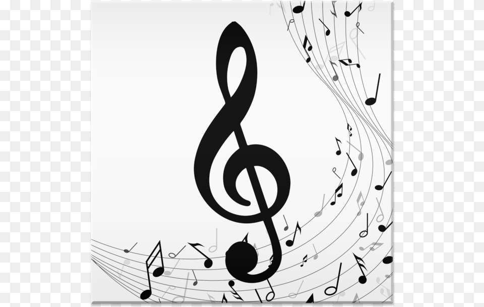 Azulejo Notas Musicais Ii De Wesley Music Note Wave, Text, Alphabet, Ampersand, Symbol Free Png Download