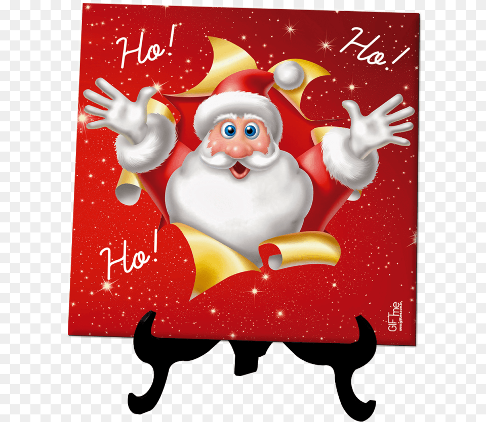 Azulejo Personalizado Papai Noel Merry Christmas From Cameron, Envelope, Greeting Card, Mail, Advertisement Free Png Download