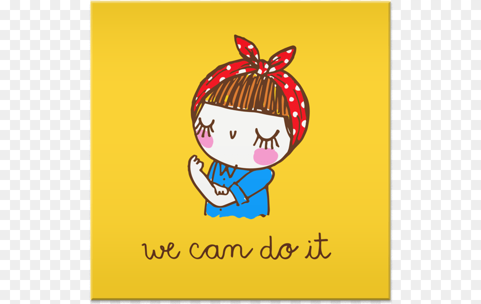 Azulejo We Can Do It De Jlia Limana Feminist We Can Do, Baby, Person, Face, Head Free Png