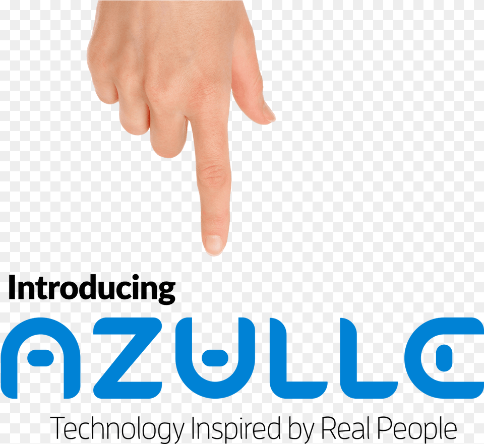 Azulle Finger Logo Microlife Blood Pressure Monitor Travel Kit, Body Part, Hand, Person Png Image