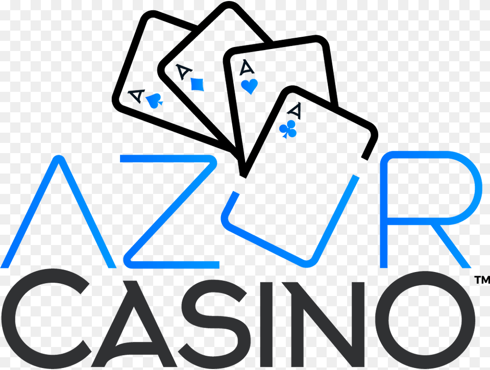 Azur Casino Logo Azur Casino, Light, Neon, Triangle, Text Free Png