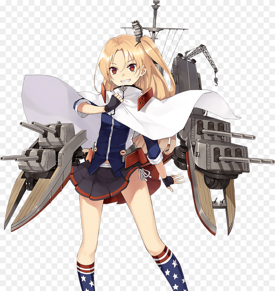 Azur Lane Anime Cleveland, Book, Comics, Publication, Person Free Png