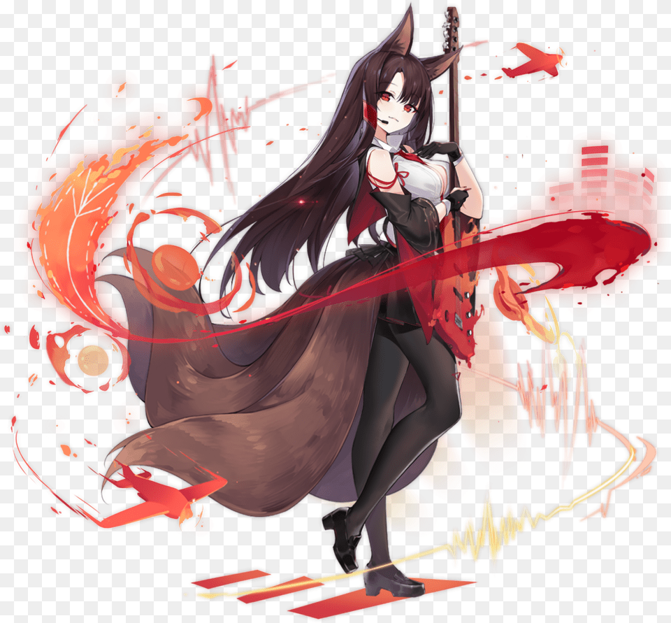 Azur Lane Anime Girls Akagi Muse, Clothing, Glove, Adult, Publication Png Image